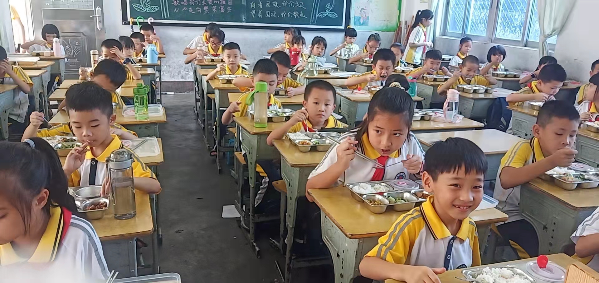 集中配送營養餐 守護每一位學生的健康